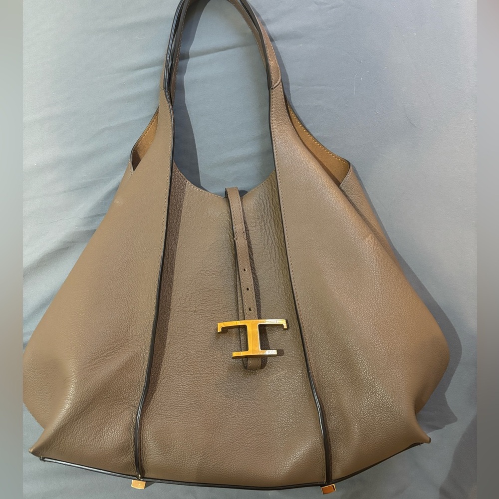 Tod's T Timeless shopping tote handbag